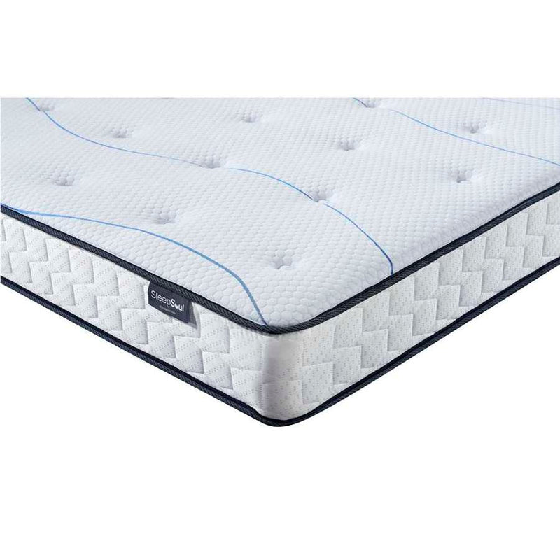 Double Package | Denver Double Bed Brown & SleepSoul Air Mattress