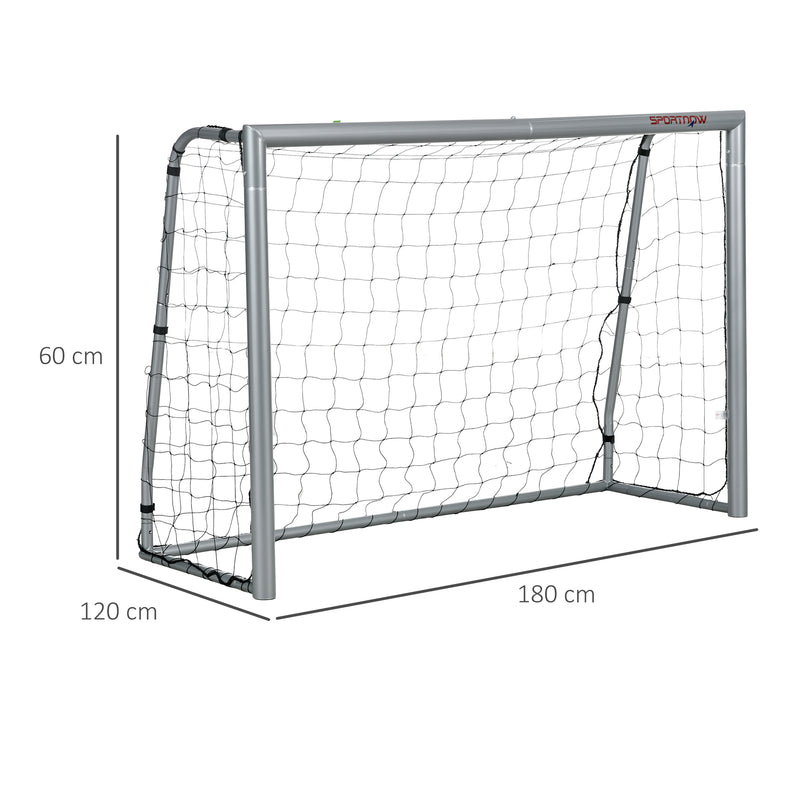 6ft x 2ft Football Goal, Football Net for Garden with Ground Stakes, Quick and Simple Set Up