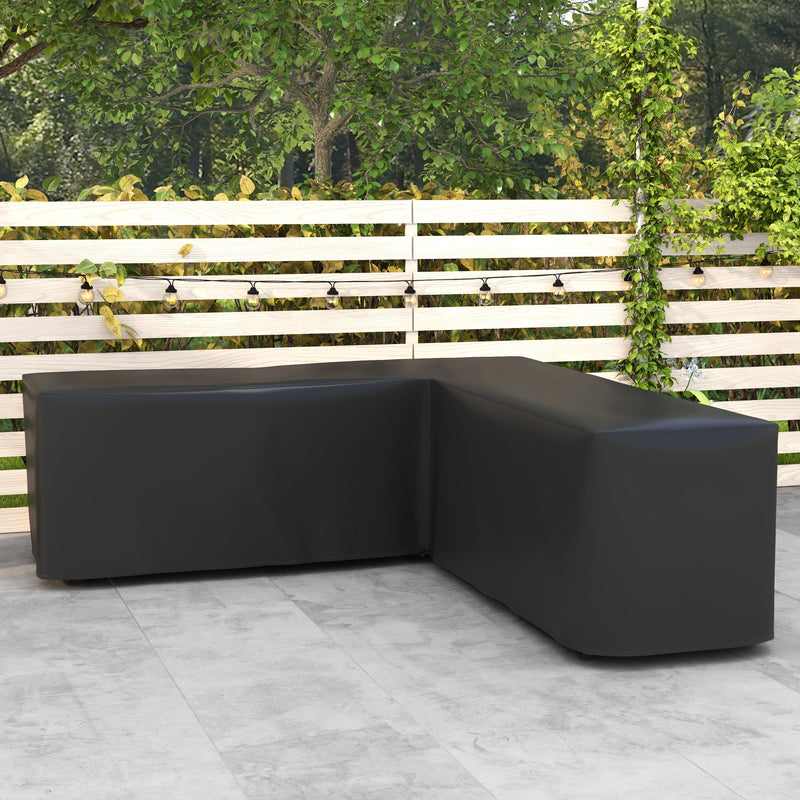 250 x 250cm L-Shaped Protective Furniture Cover