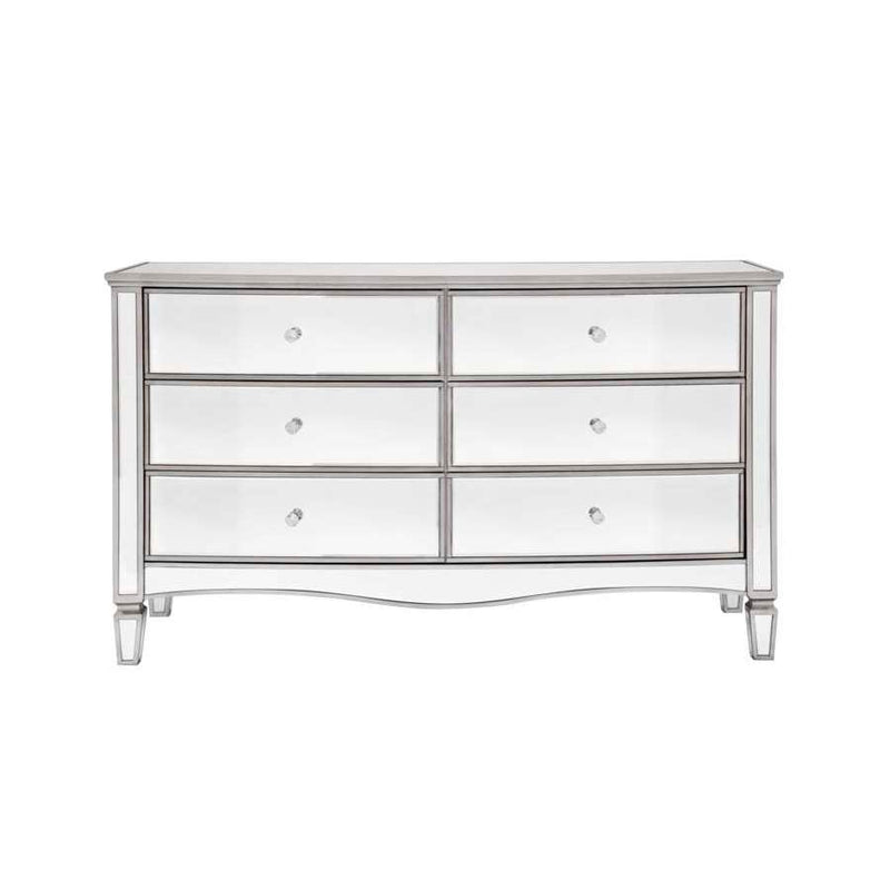 Elysee 6 Drawer Wide Chest