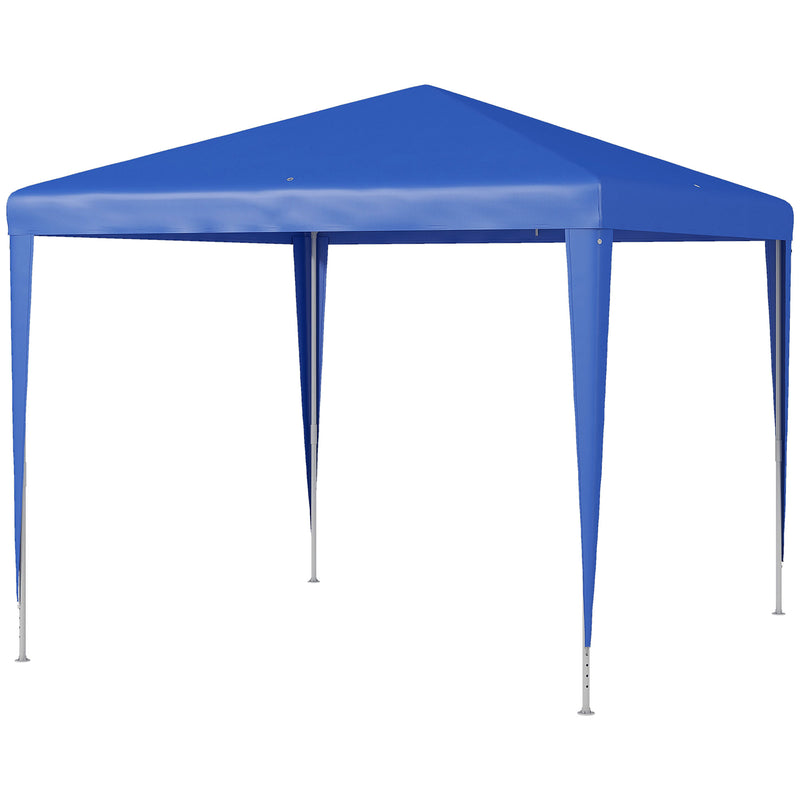 2.7m x 2.7m Garden Gazebo Marquee Party Tent Wedding Canopy Outdoor(Blue)
