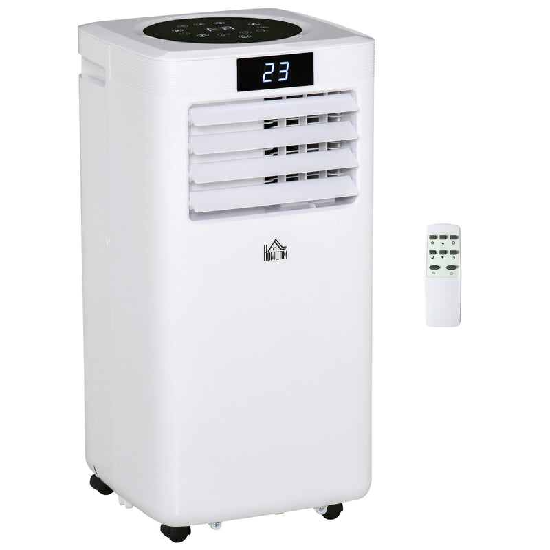 10000 BTU Air Conditioner Portable AC Unit for Cooling Dehumidifying Ventilating with Remote Controller, LED Display, Timer, for Bedroom, White