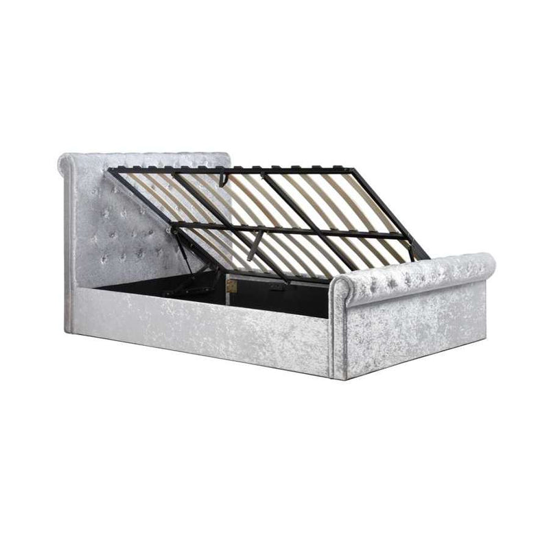 Sienna Small Double Ottoman Bed
