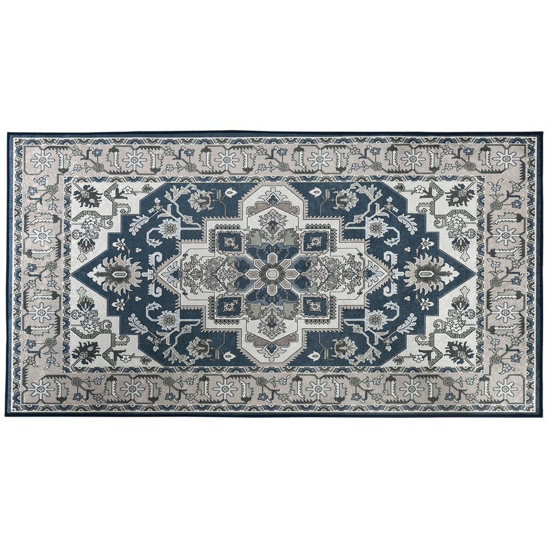 Vintage Persian Rugs, Boho Bohemian Area Rugs Large Carpet for Living Room, Bedroom, Dining Room, 80x150 cm, Grey