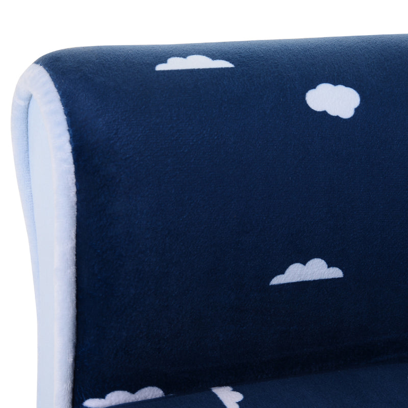 Children Chair Armchair Single Sofa, 50 x 39 x 44cm, for 18M+, Blue