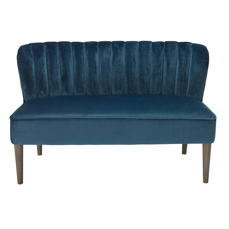 Bella 2 Seater Sofa Midnight Blue - Bedzy Limited Cheap affordable beds united kingdom england bedroom furniture
