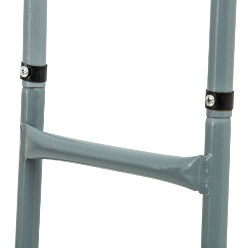 12/14ft Trampoline Ladder Galvanized w/ Non-slip Mat