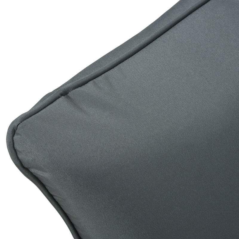 Outdoor Seat Cushion W/ Back Patio Deep Seating Chair Replacement Cushion