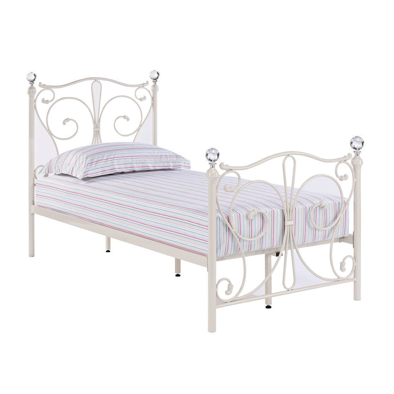 Florence 3.0 Single Bed White - Bedzy Limited Cheap affordable beds united kingdom england bedroom furniture