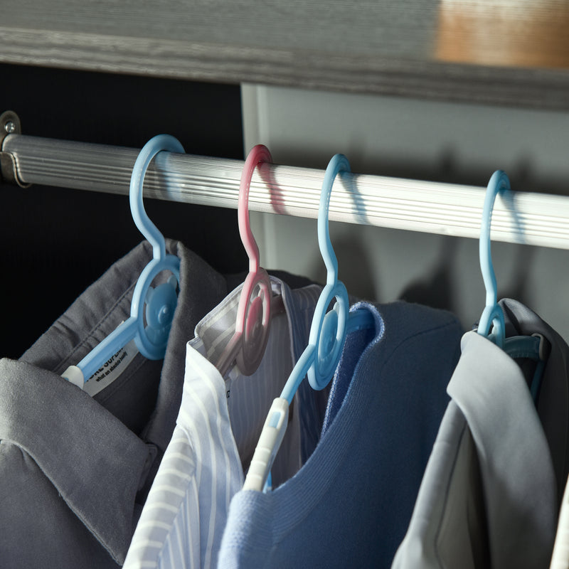 Open Wardrobe with Hanging Rod and Storage Shelves Mobile Garment Rack on Wheels Bedroom, Cloakroom, Black