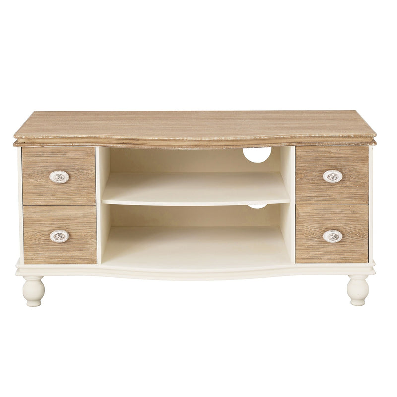 Juliette TV Unit Cream - Bedzy Limited Cheap affordable beds united kingdom england bedroom furniture