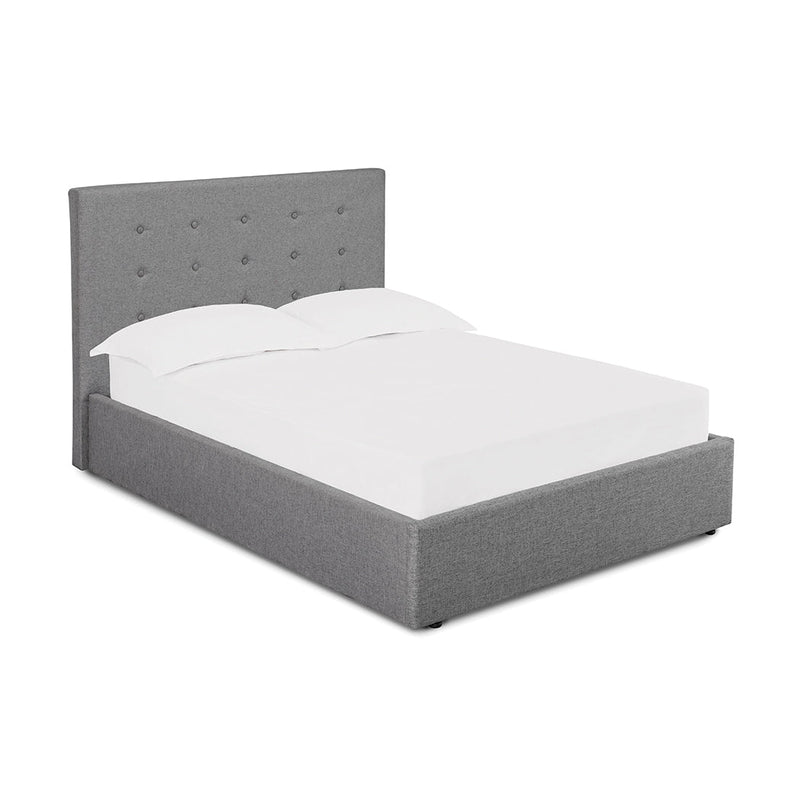 Lucca Plus 4.0 Small Double Bed Grey - Bedzy Limited Cheap affordable beds united kingdom england bedroom furniture