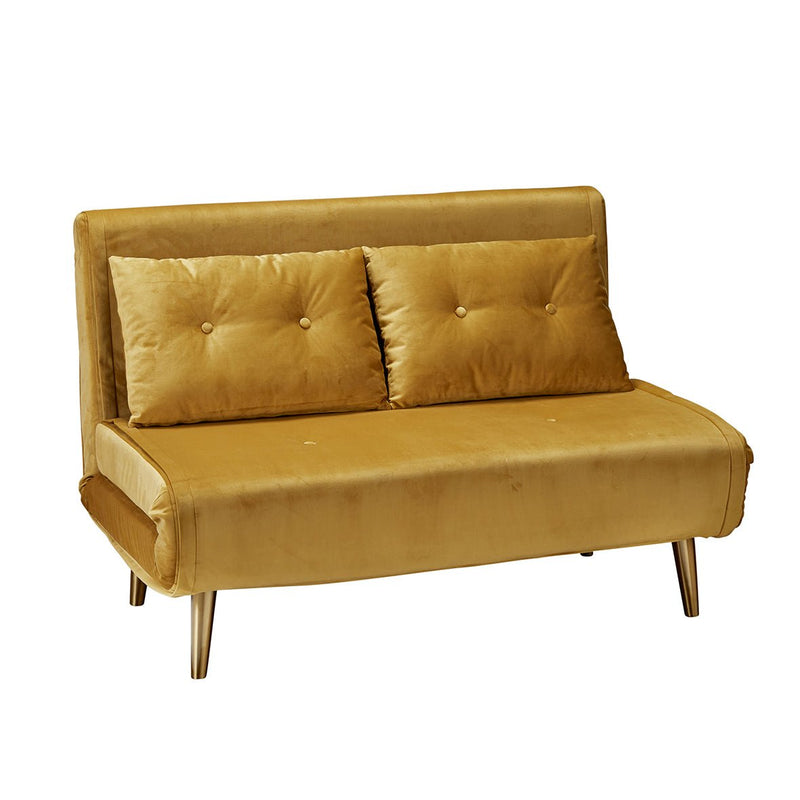 Madison Sofa Bed Mustard - Bedzy Limited Cheap affordable beds united kingdom england bedroom furniture