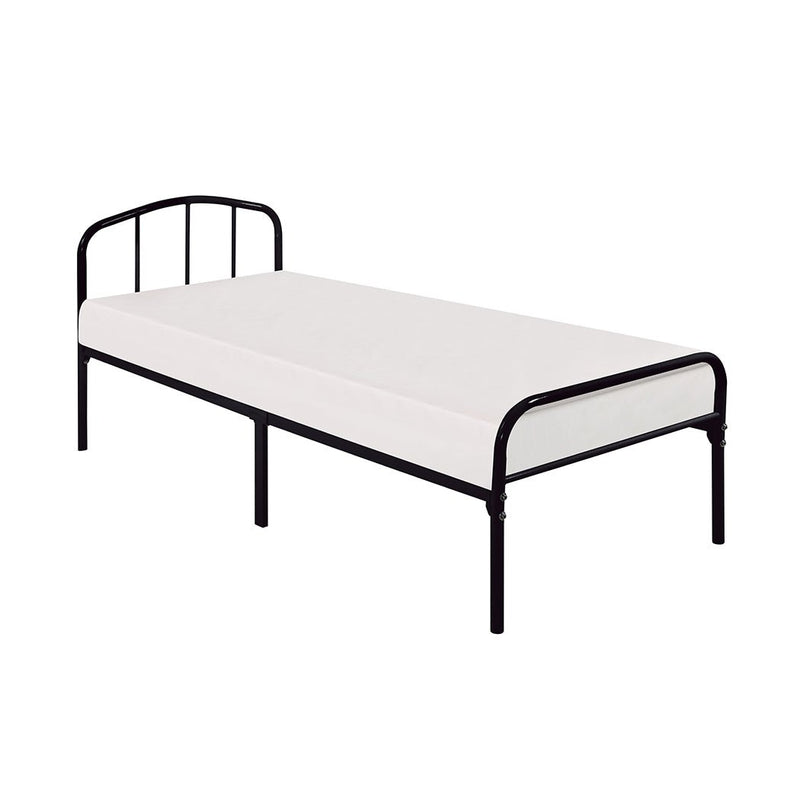 Milton 3.0 Single Bed Black - Bedzy Limited Cheap affordable beds united kingdom england bedroom furniture