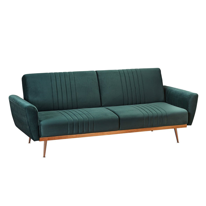 Nico Green Sofa Bed - Bedzy Limited Cheap affordable beds united kingdom england bedroom furniture