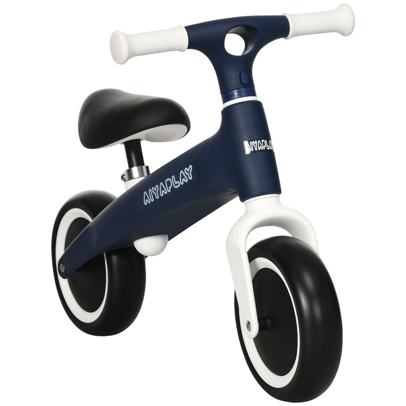 Balance Bike with Adjustable Seat for 1.5 - 3 Years Old - Blue