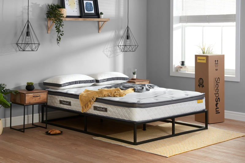 SleepSoul Heaven Super King Mattress - Bedzy Limited Cheap affordable beds united kingdom england bedroom furniture