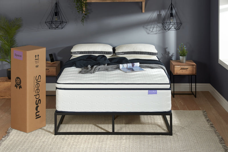 SleepSoul Space King Mattress - Bedzy Limited Cheap affordable beds united kingdom england bedroom furniture