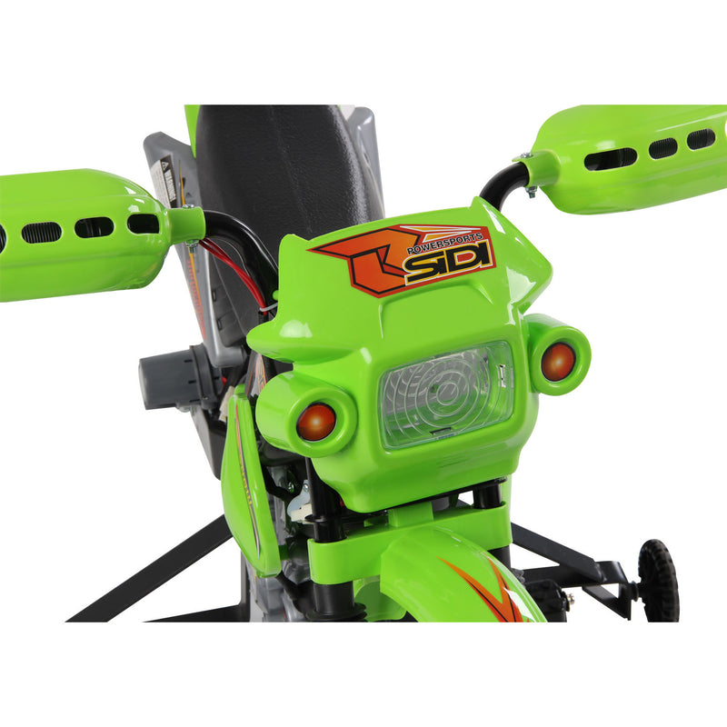 Kids Electric Motorbike Child Ride on Motorcycle 6V Battery Scooter (Green)