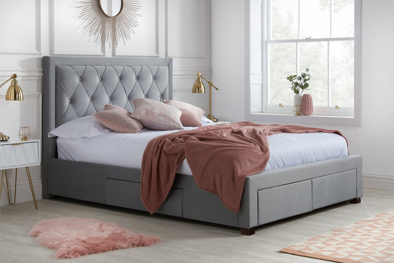 Woodbury Double Bed - Bedzy Limited Cheap affordable beds united kingdom england bedroom furniture