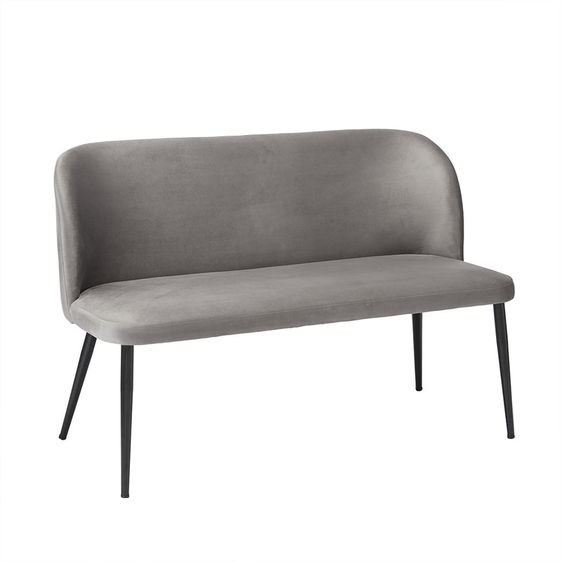 Zara Dining Bench Grey - Bedzy Limited Cheap affordable beds united kingdom england bedroom furniture
