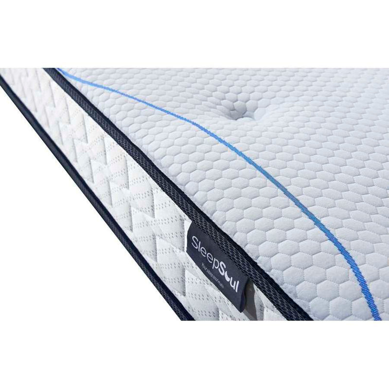 Double Package | Rio Double Bed White & SleepSoul Air Mattress