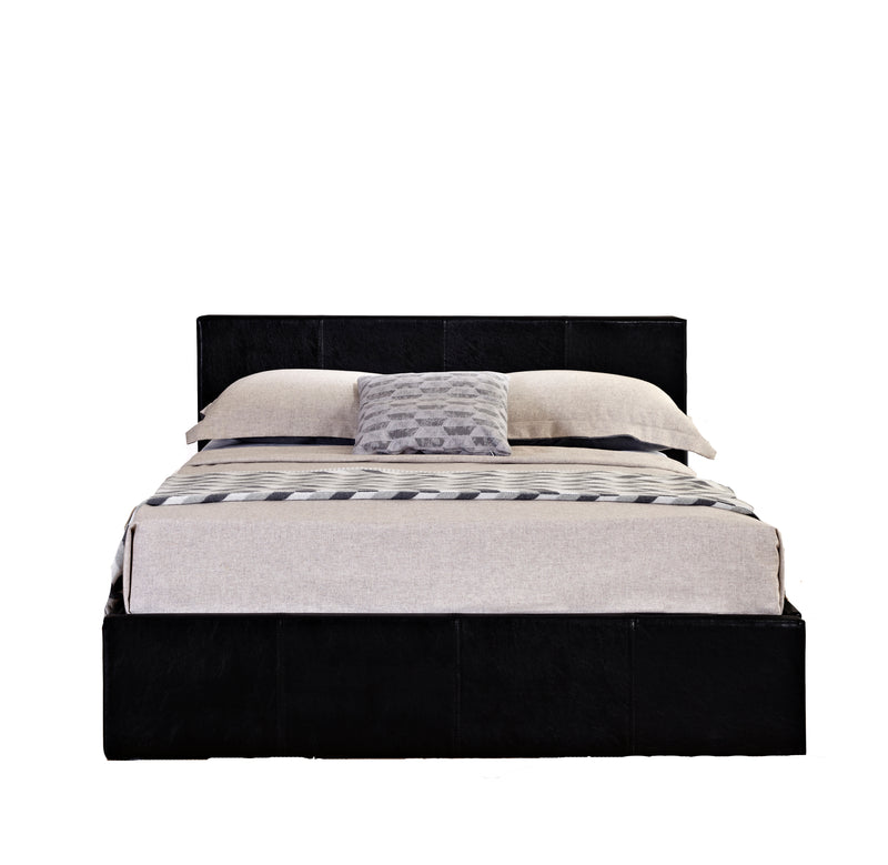 Berlin Double Ottoman Bed Black