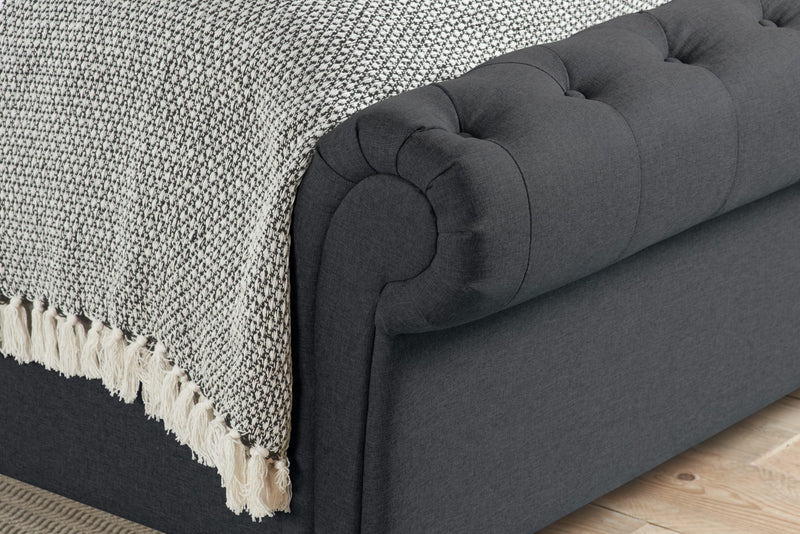 Castello Super King Side Ottoman Bed