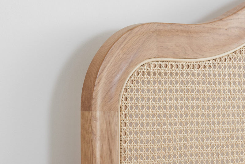 Leonie Super King Rattan Bed