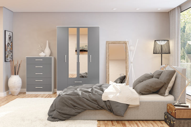 4 door outlet 4 drawer wardrobe