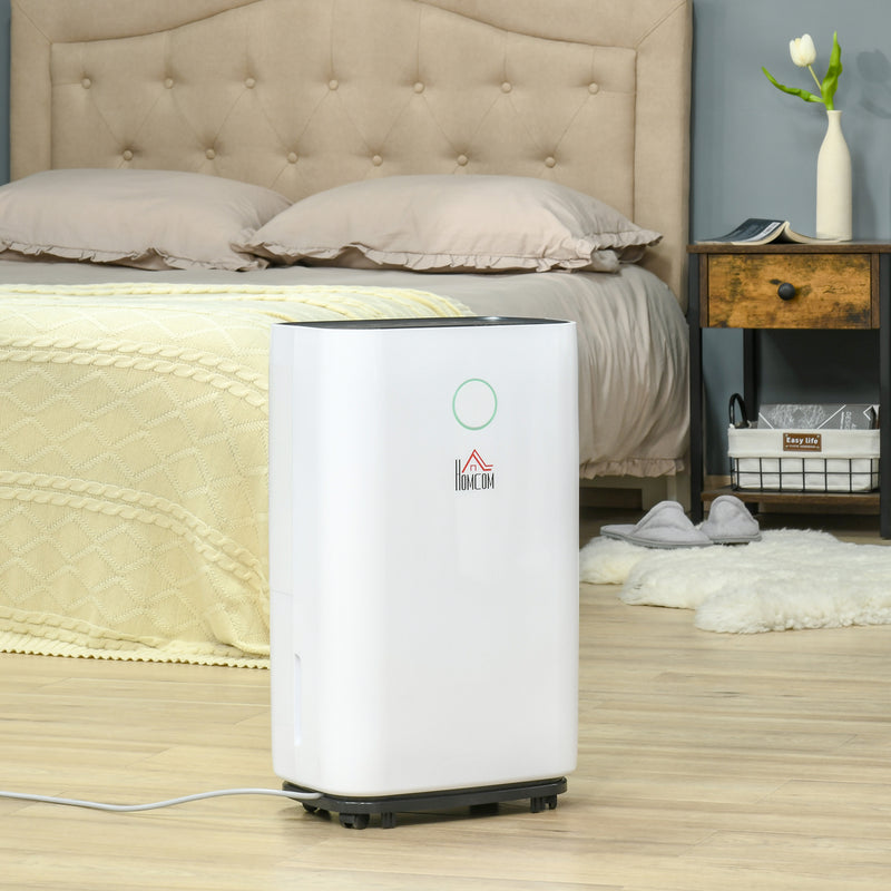 16L/Day 4000ML Portable Quiet Dehumidifier for Home Laundry Room Bedroom Basement, Electric Moisture Air De-Humidifier with 3 Modes