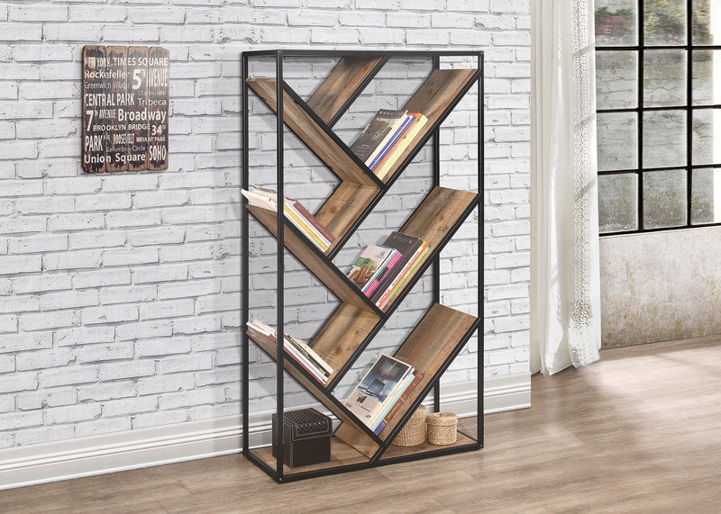 Diagonal bookshelf hotsell