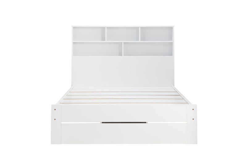 Alfie Double Storage Bed - Bedzy Limited Cheap affordable beds united kingdom england bedroom furniture