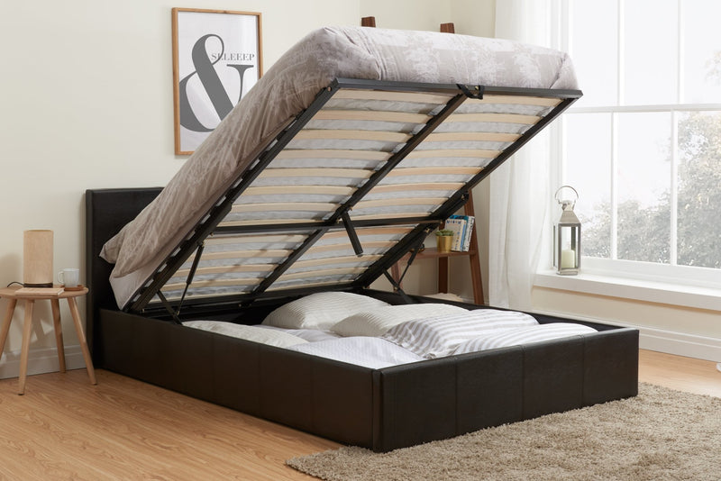 Berlin King Ottoman Bed - Bedzy Limited Cheap affordable beds united kingdom england bedroom furniture