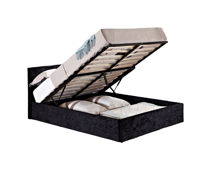 Berlin Single Ottoman Bed - Bedzy Limited Cheap affordable beds united kingdom england bedroom furniture