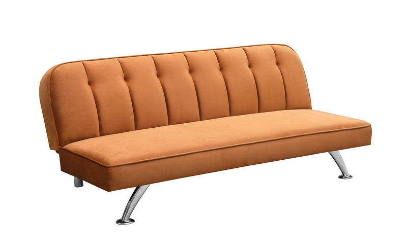 Brighton Sofa Bed Orange - Bedzy Limited Cheap affordable beds united kingdom england bedroom furniture