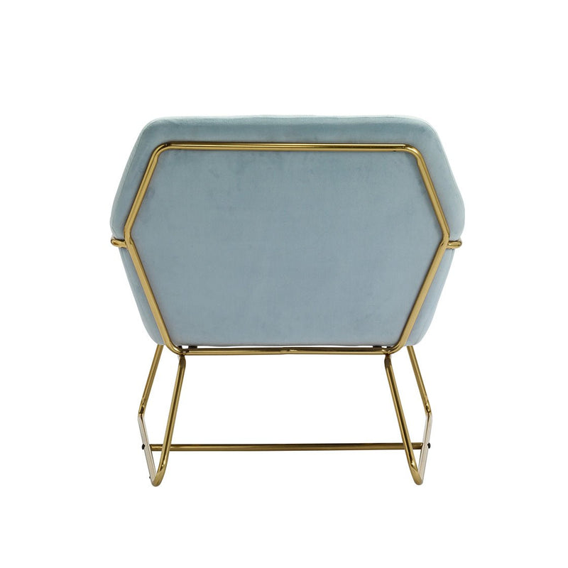 Charles Armchair Sky Blue - Bedzy Limited Cheap affordable beds united kingdom england bedroom furniture