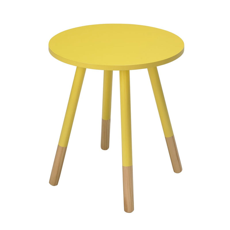 Costa Side Table Yellow - Bedzy Limited Cheap affordable beds united kingdom england bedroom furniture