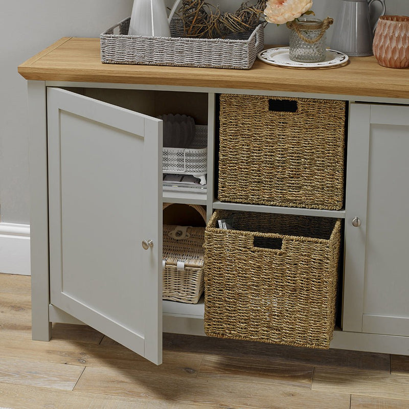 Costwold Sideboard Grey - Bedzy Limited Cheap affordable beds united kingdom england bedroom furniture