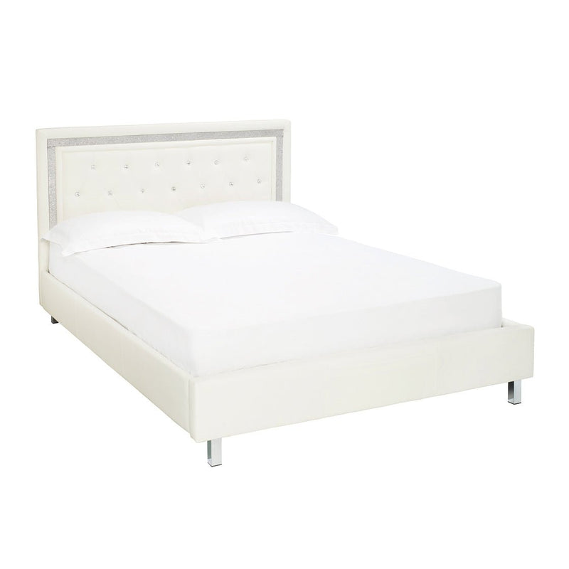 Crystalle 5.0 King Bed White