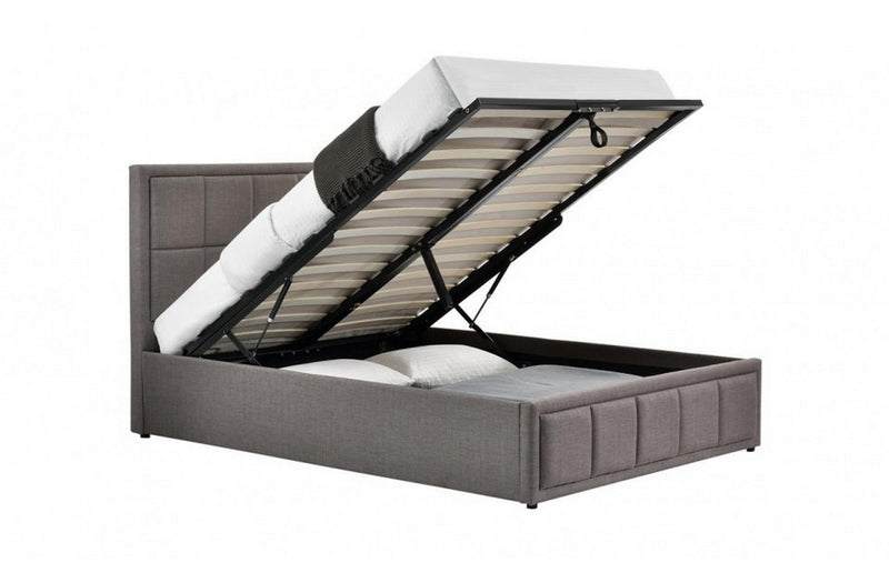 Hannover Double Ottoman Bed - Bedzy Limited Cheap affordable beds united kingdom england bedroom furniture