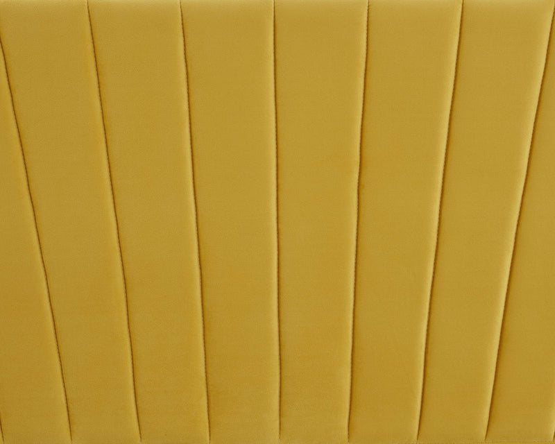 Lexie Double Bed Mustard - Bedzy Limited Cheap affordable beds united kingdom england bedroom furniture