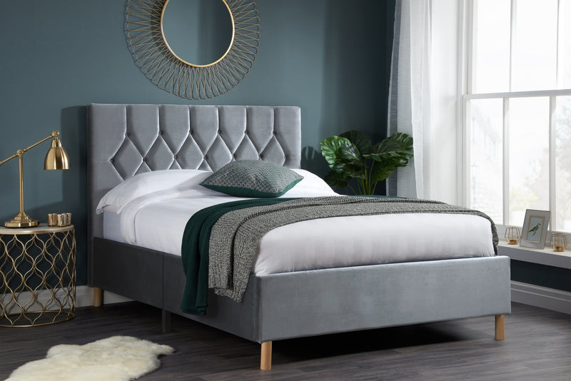 Loxley Small Double Bed - Bedzy Limited Cheap affordable beds united kingdom england bedroom furniture