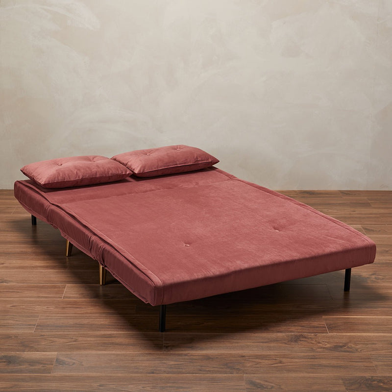 Madison Sofa Bed Pink - Bedzy Limited Cheap affordable beds united kingdom england bedroom furniture
