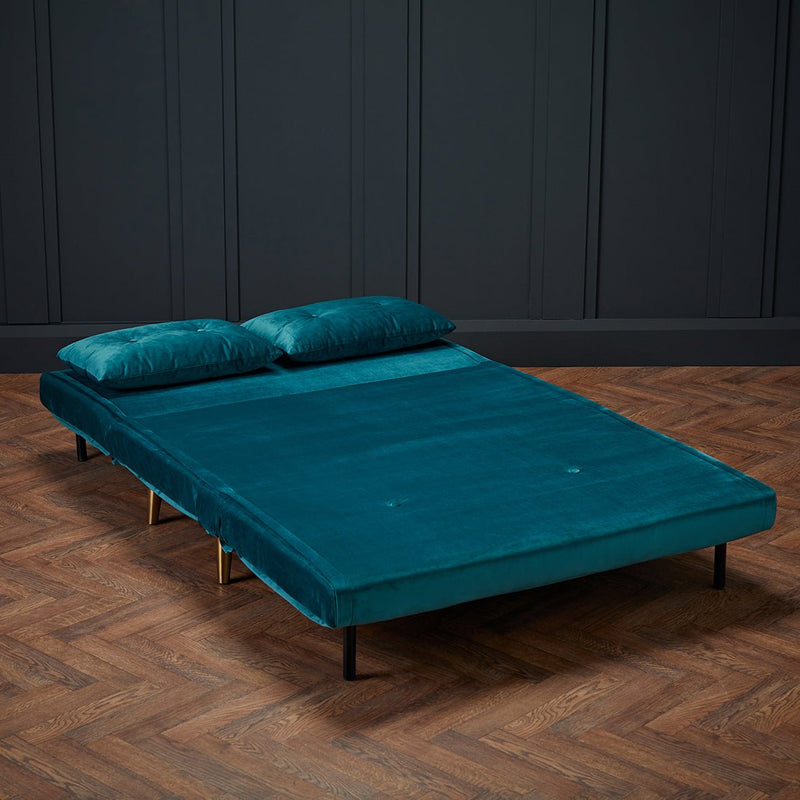 Madison Sofa Bed Teal - Bedzy Limited Cheap affordable beds united kingdom england bedroom furniture