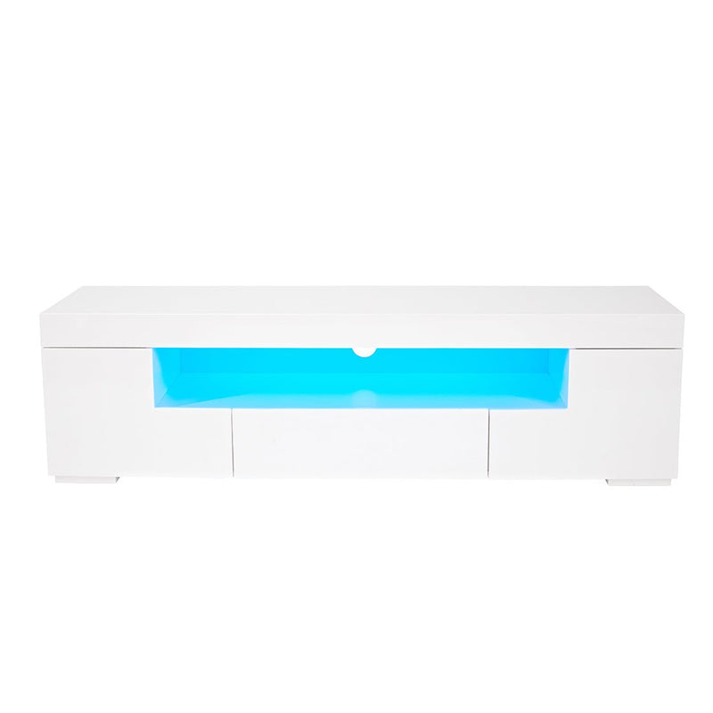 Milano Media Unit White - Bedzy Limited Cheap affordable beds united kingdom england bedroom furniture