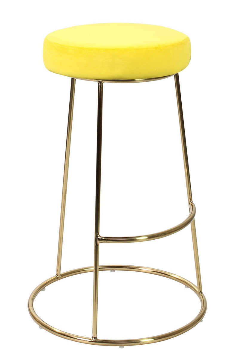 Opera Bar Stool Yellow (PK 2) - Bedzy Limited Cheap affordable beds united kingdom england bedroom furniture