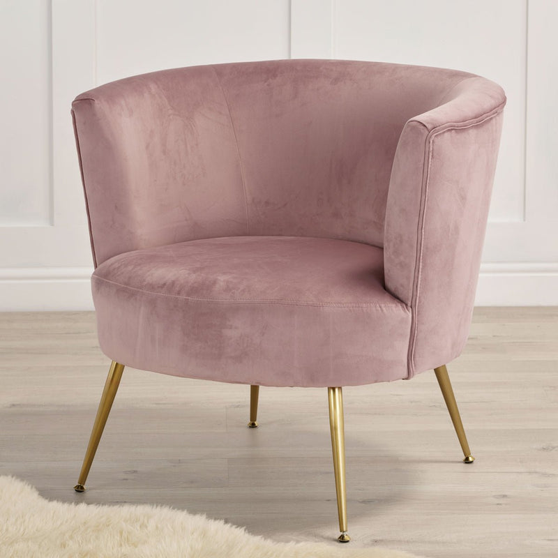 Mauve shop bedroom chair