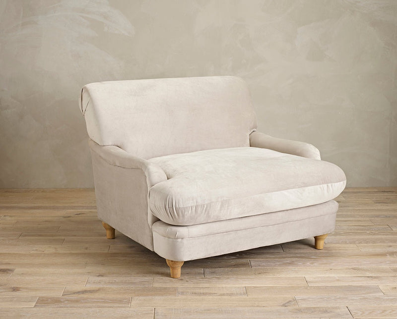 Plumpton Chair Beige - Bedzy Limited Cheap affordable beds united kingdom england bedroom furniture