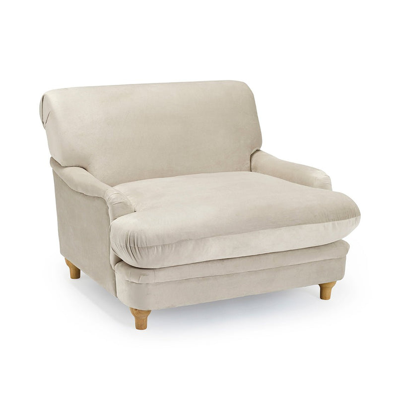 Plumpton Chair Beige - Bedzy Limited Cheap affordable beds united kingdom england bedroom furniture